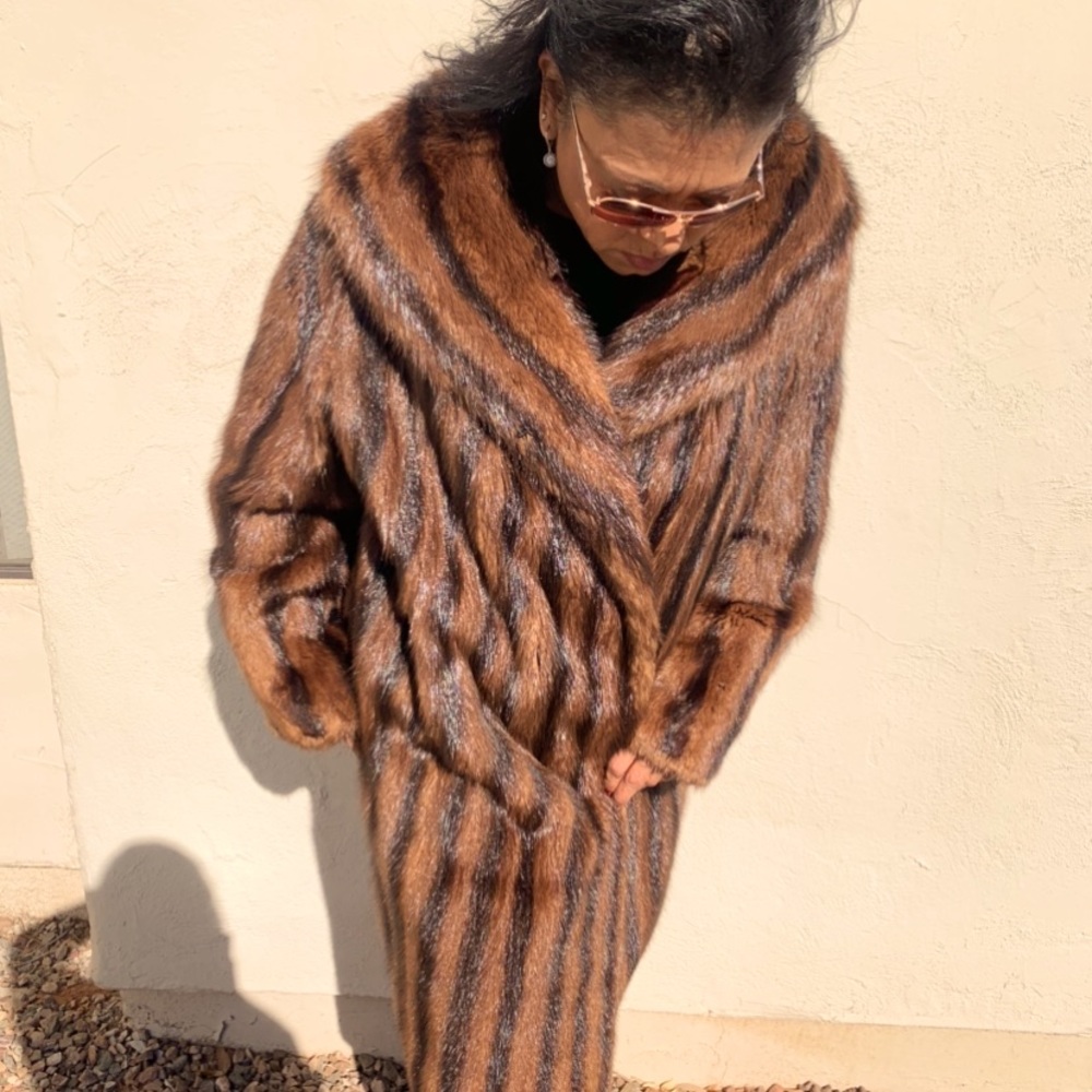 Vintage Full Length Oscar Siegel Mink Coat